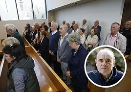 Celebración de la palabra en el Tanatorio Noega-El Lauredal en memoria de Javier García Cuesta.