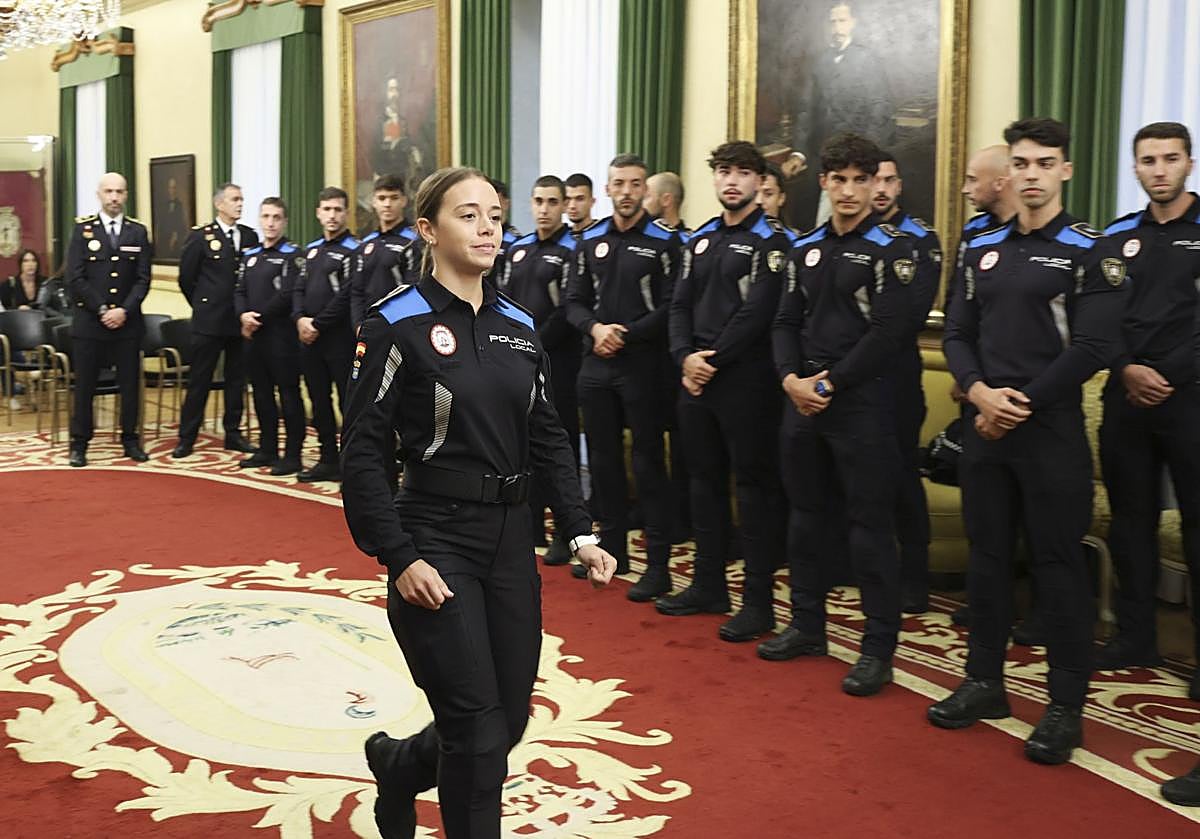 Veinte nuevos policías locales para Gijón