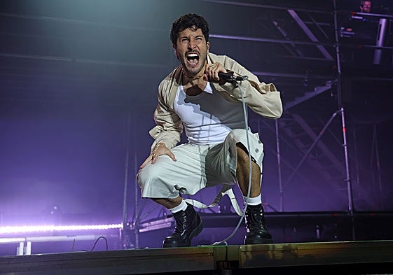 Sebastián Yatra, en La Ería.