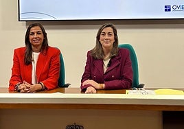 Alejandra González y Sonsoles Peralta.