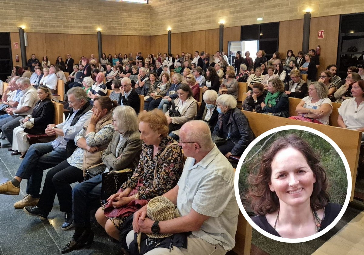 Los asistentes llenaron el tanatorio de Cabueñes y arroparon a los amigos y familiares.