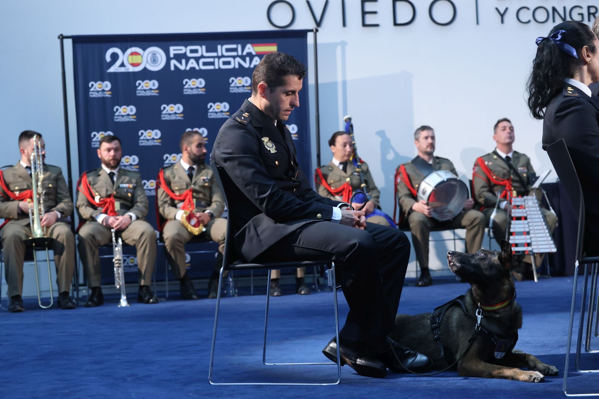 Así fue el acto en Oviedo de los Ángeles Custodios de la Policía Nacional