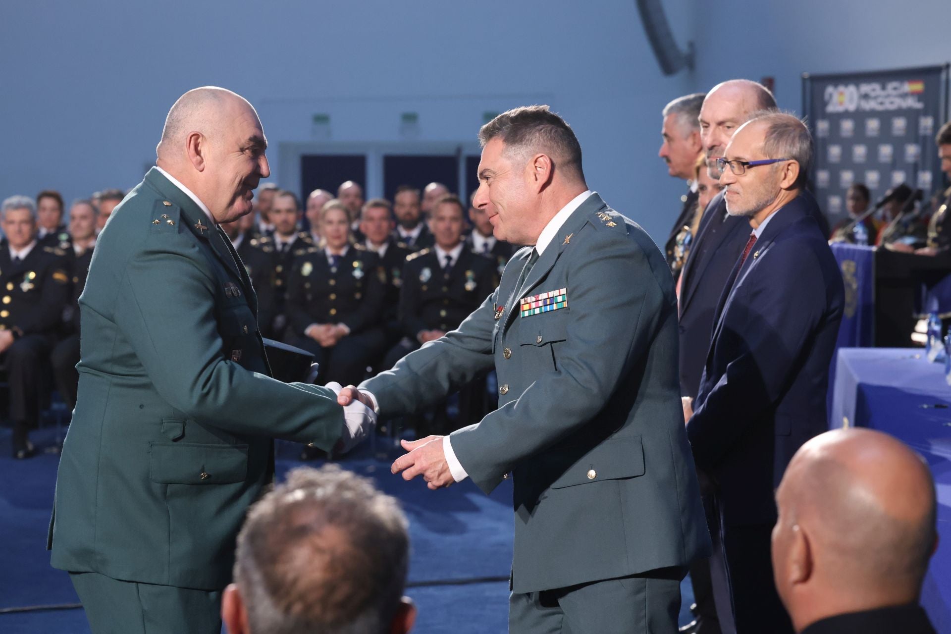 Así fue el acto en Oviedo de los Ángeles Custodios de la Policía Nacional