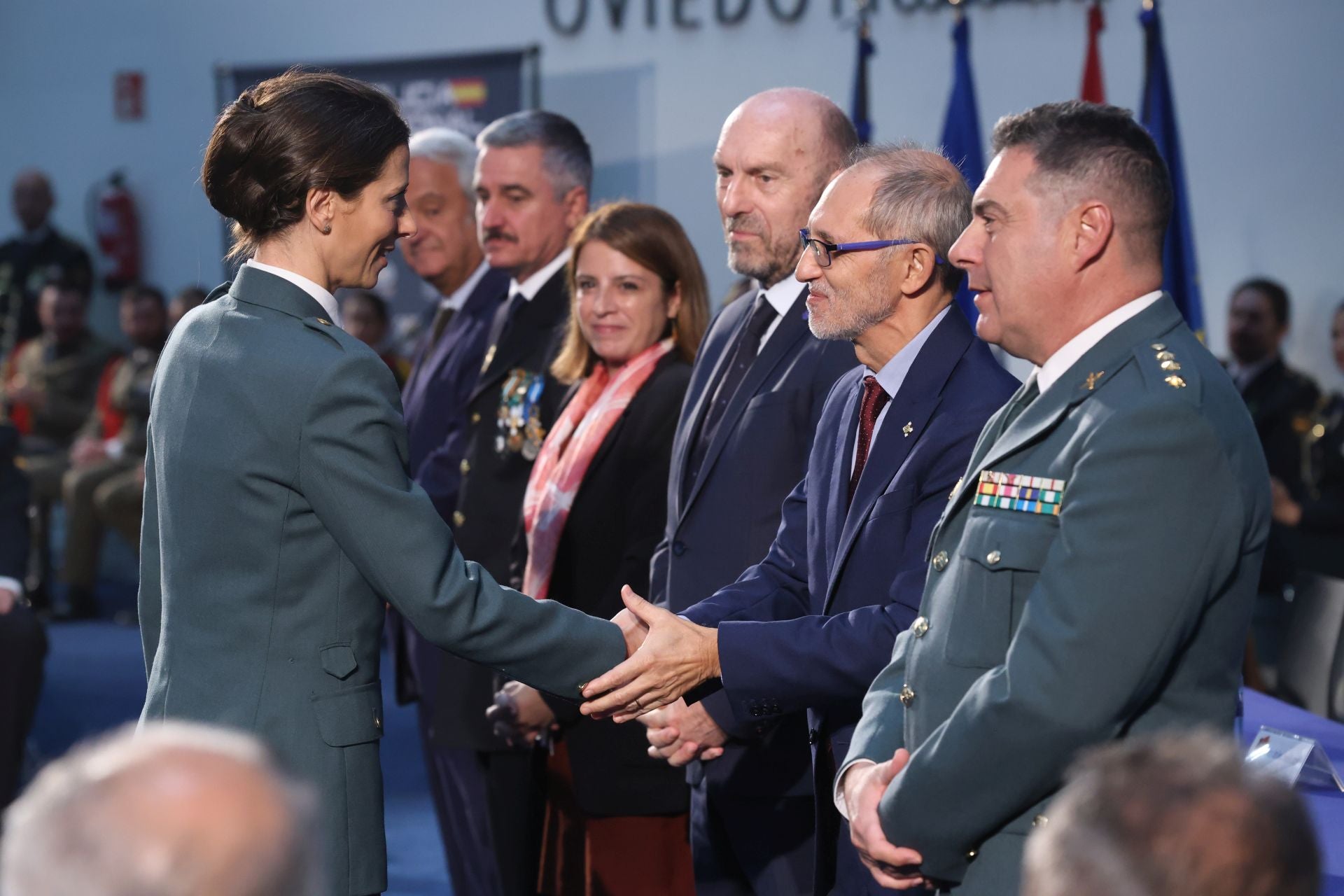 Así fue el acto en Oviedo de los Ángeles Custodios de la Policía Nacional