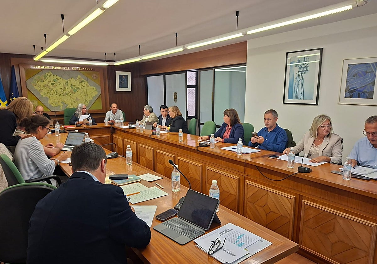 Pleno del Ayuntamiento de Llanera este jueves