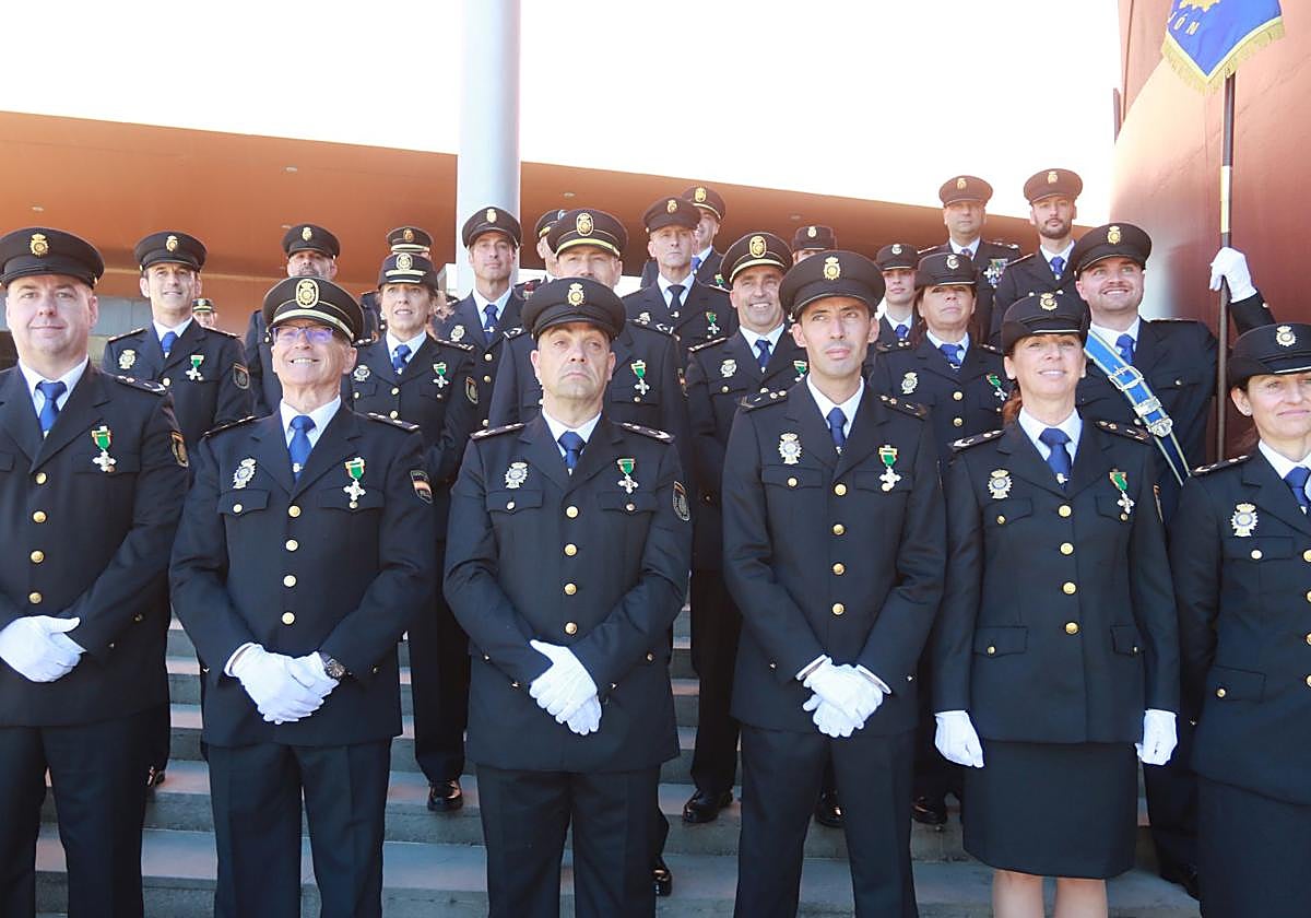 La Jefatura Superior de Policía de Asturias celebra los Ángeles Custodios