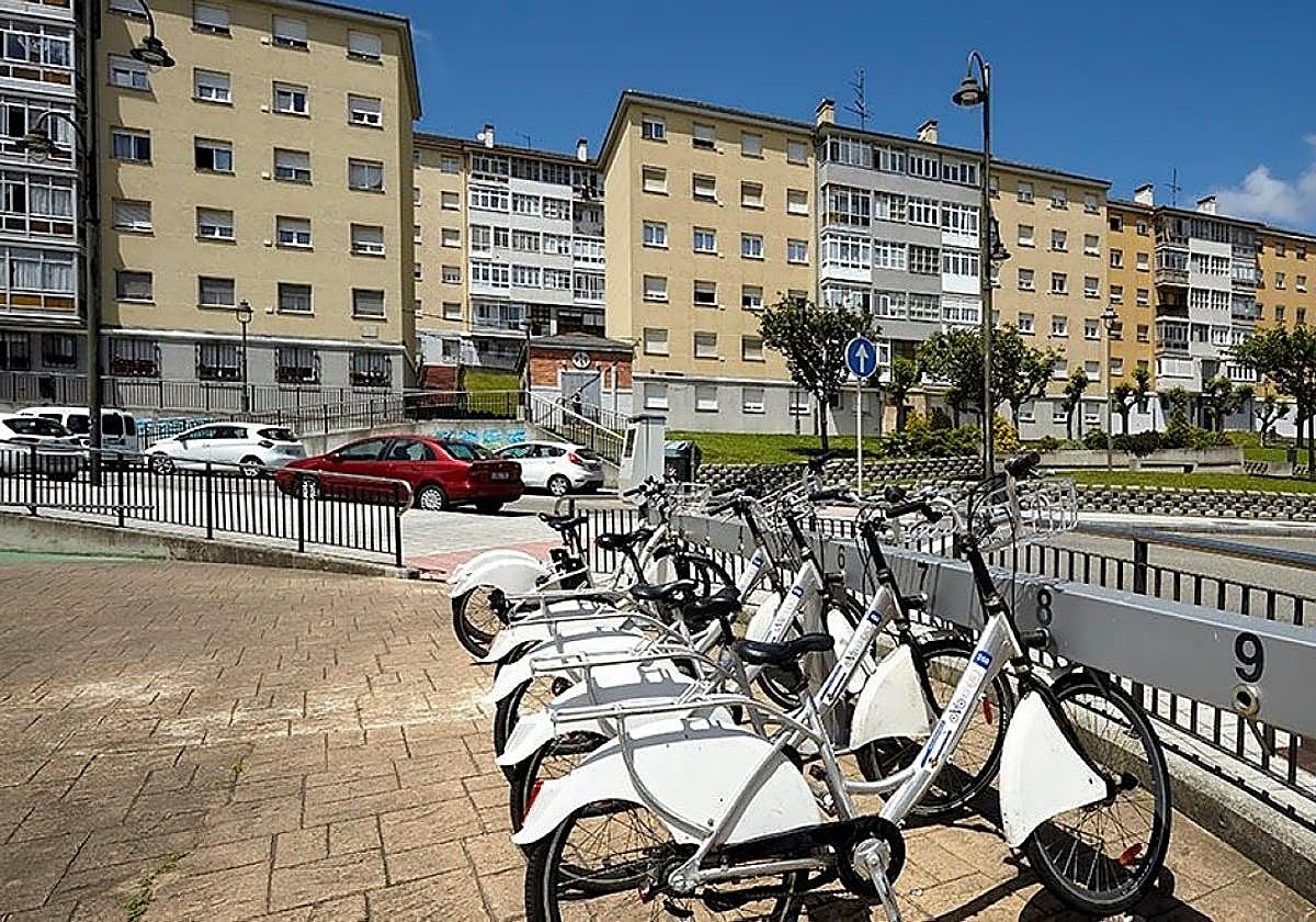 Imagen del barrio de La Luz desde una de las entradas de acceso al centro del poblado.