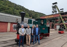 Javier Fernández, Gustavo Martínez, José Ramón Martín Ardines y Carlos del Valle.