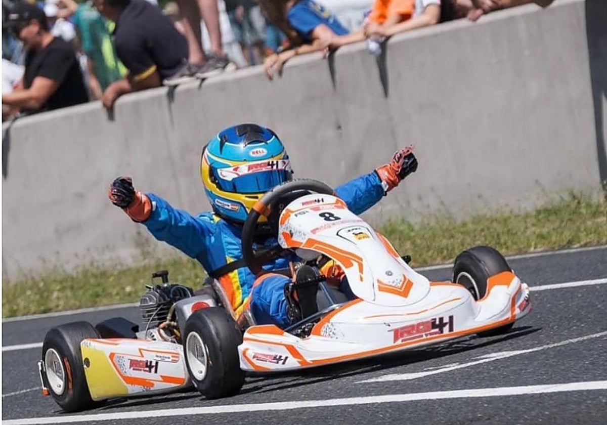 Neizan Granda, en una prueba esta temporada.