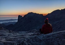 Vistas del pico Urriellu.