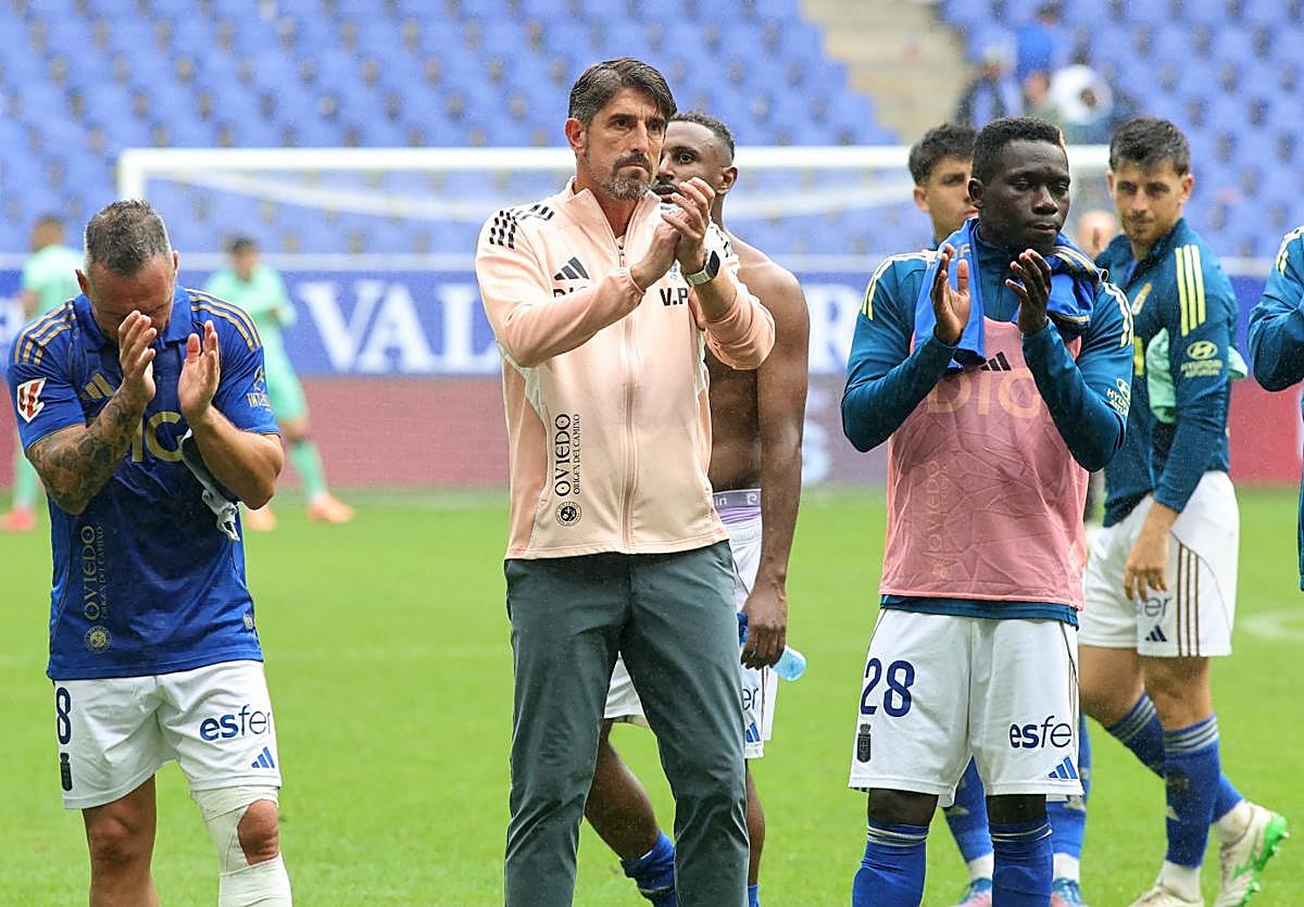 Paunovic agradece el apoyo de la afición del Real Oviedo tras el encuentro del pasado sábado ante el Levante.