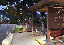 El punto de servicio para bicicletas de Mieres.