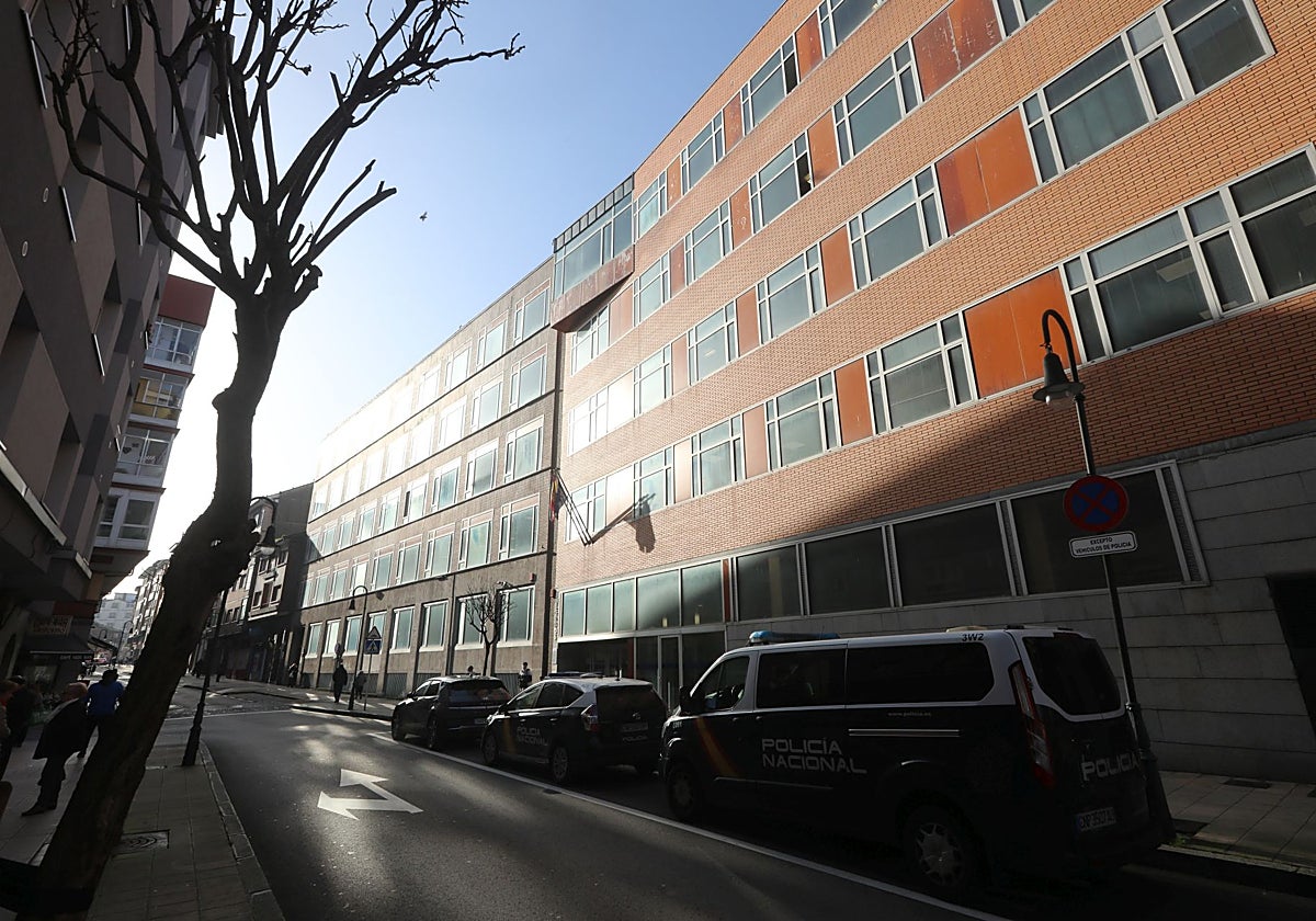 La sede judicial de Avilés.