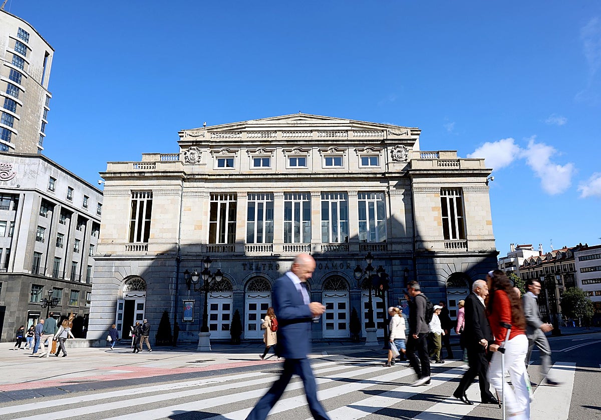 El Teatro Campoamor, en cuyo entorno se instalará un punto de información.