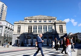 El Teatro Campoamor, en cuyo entorno se instalará un punto de información.