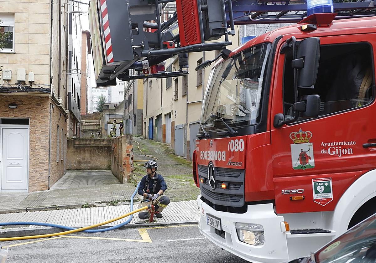 Las imágenes del suceso que sembró la alarma en El Coto