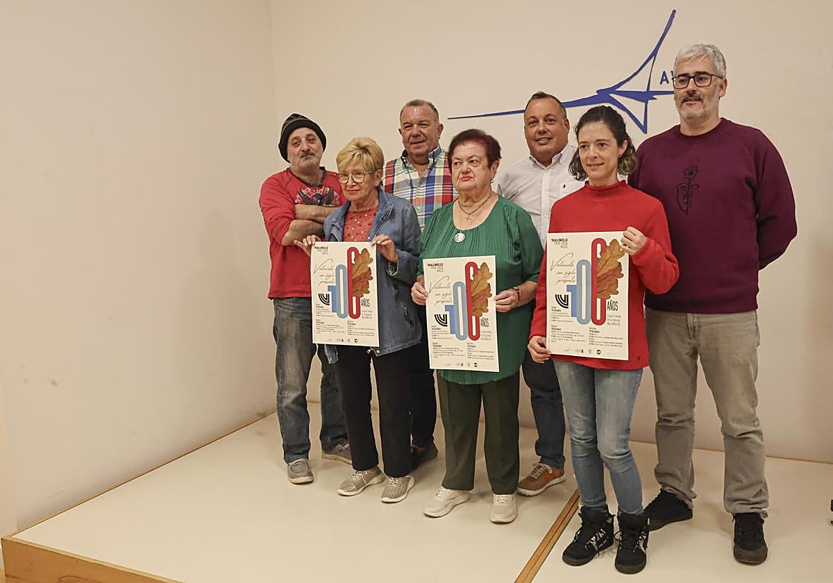 Representantes de los colectivos que han participado en la elaboración del programa de actos.