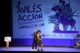Félix Corcuera y Mariajo Baudot presentaron la gala de clausura del festival.