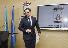 Jaime Fernández-Paíno, tras su comparecencia para hablar sobre los fondos Feder.