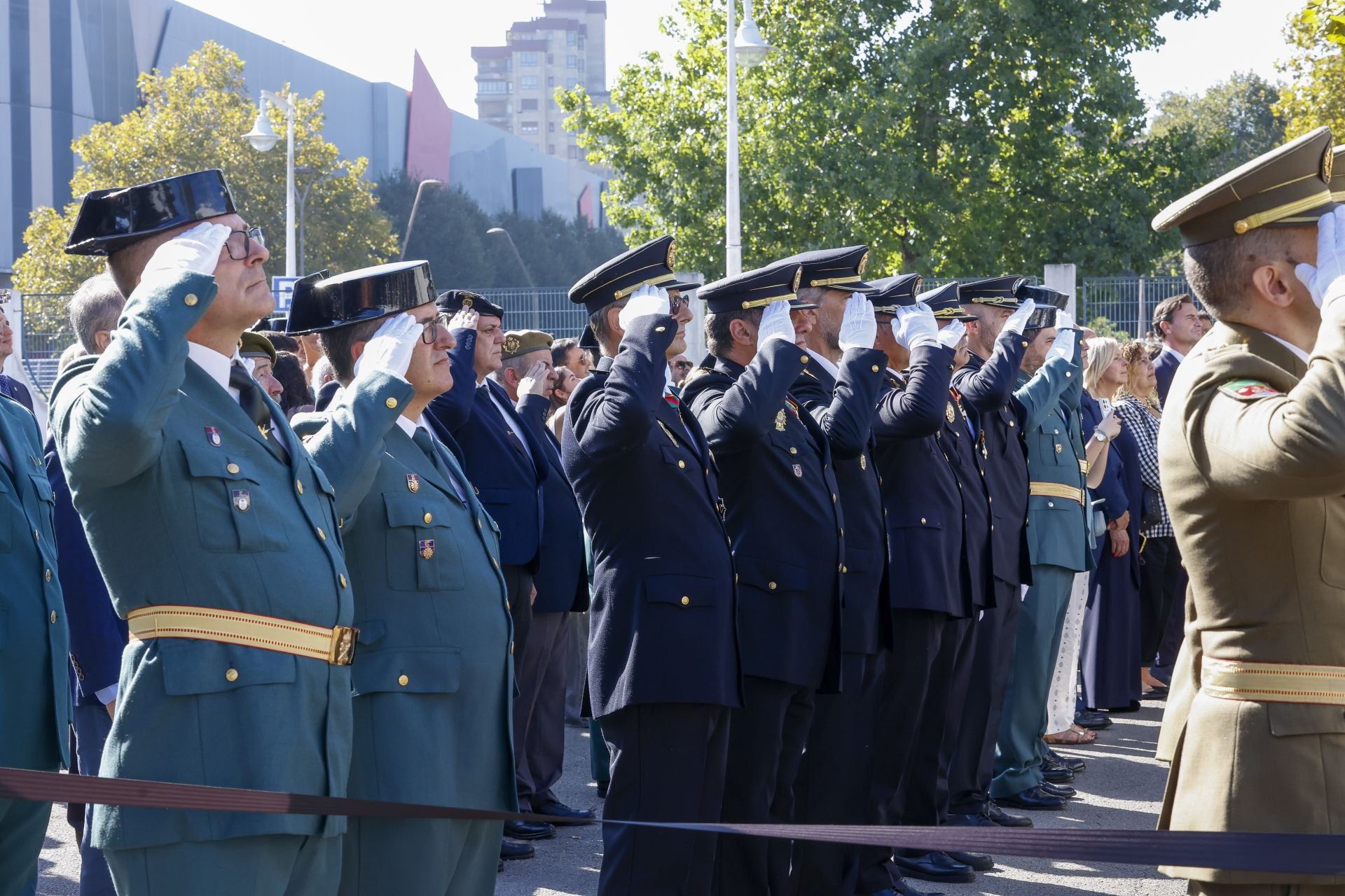 Así celebró Gijón el Día de la Hispanidad