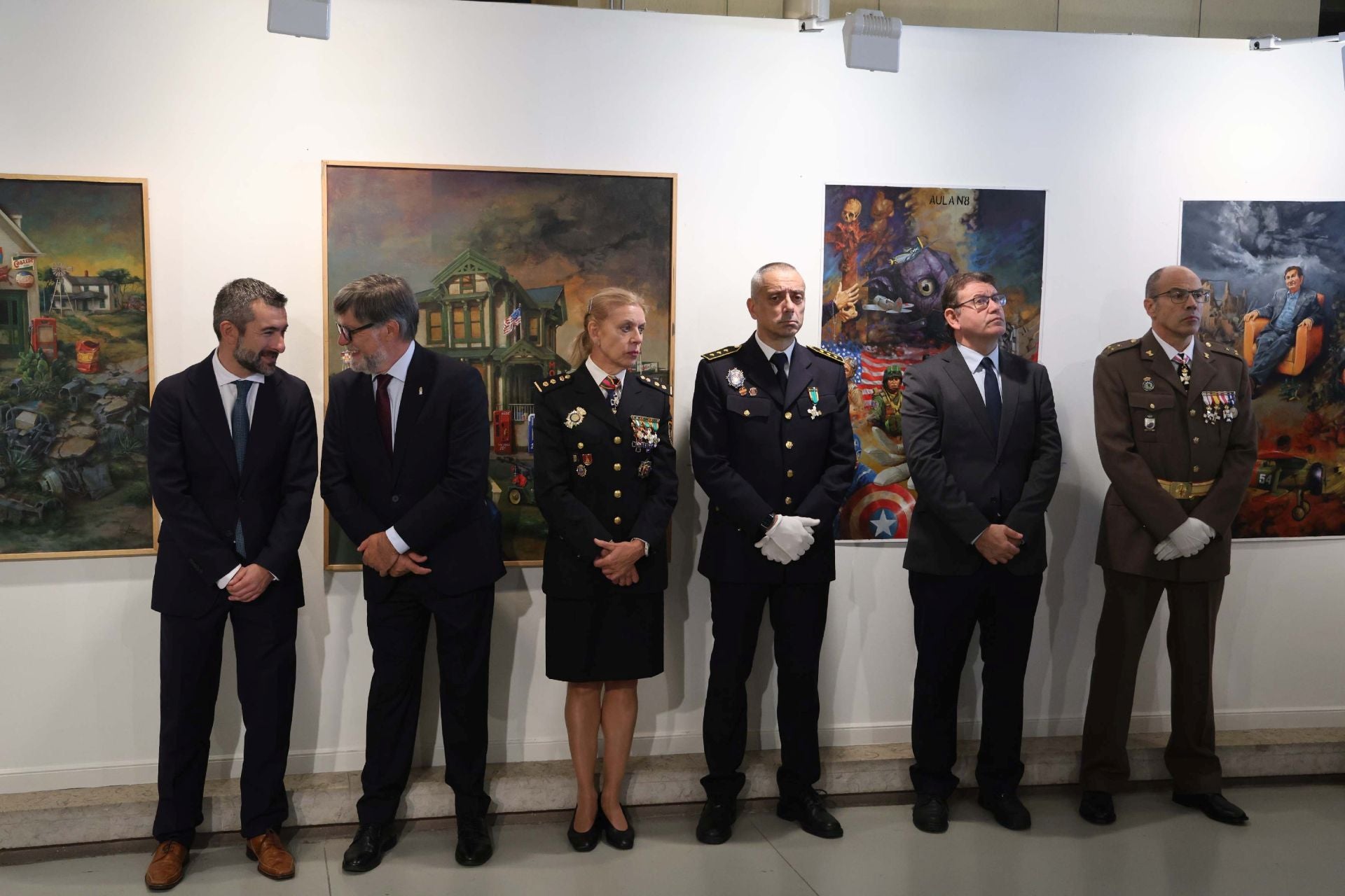 La Guardia Civil honra en Avilés a la patrona del cuerpo