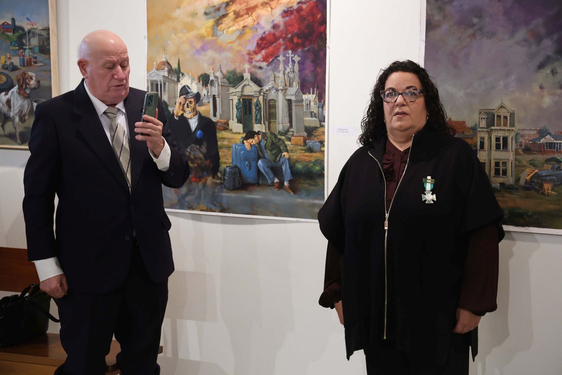 La Guardia Civil honra en Avilés a la patrona del cuerpo