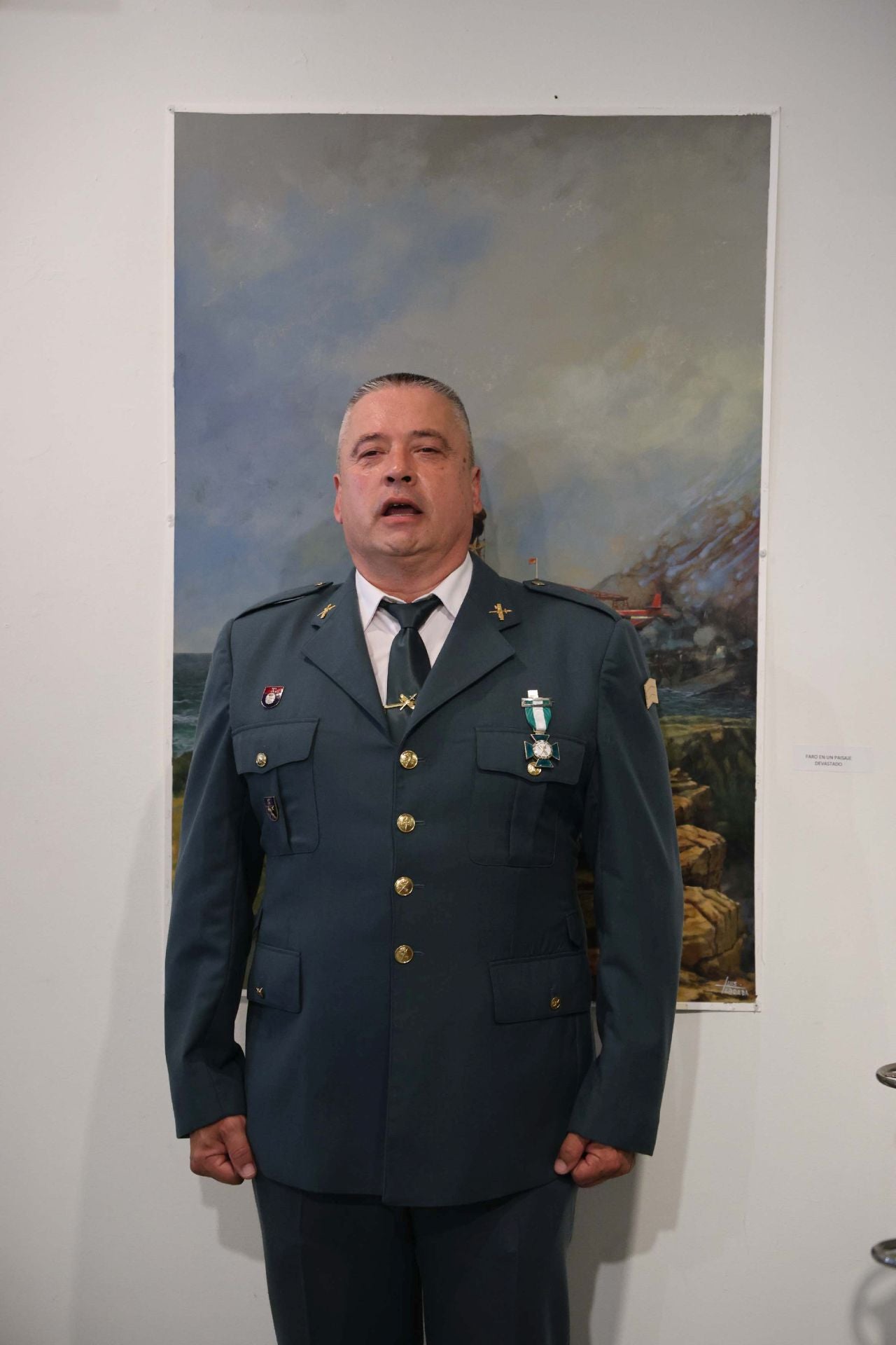 La Guardia Civil honra en Avilés a la patrona del cuerpo