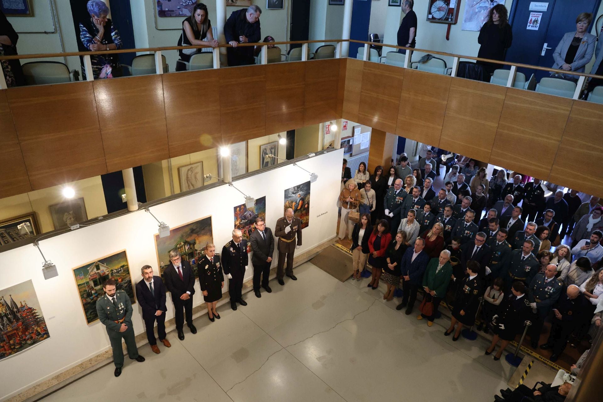 La Guardia Civil honra en Avilés a la patrona del cuerpo