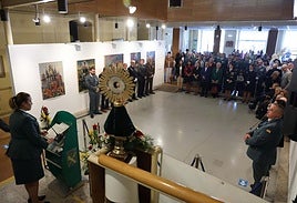 La Guardia Civil honra en Avilés a la patrona del cuerpo