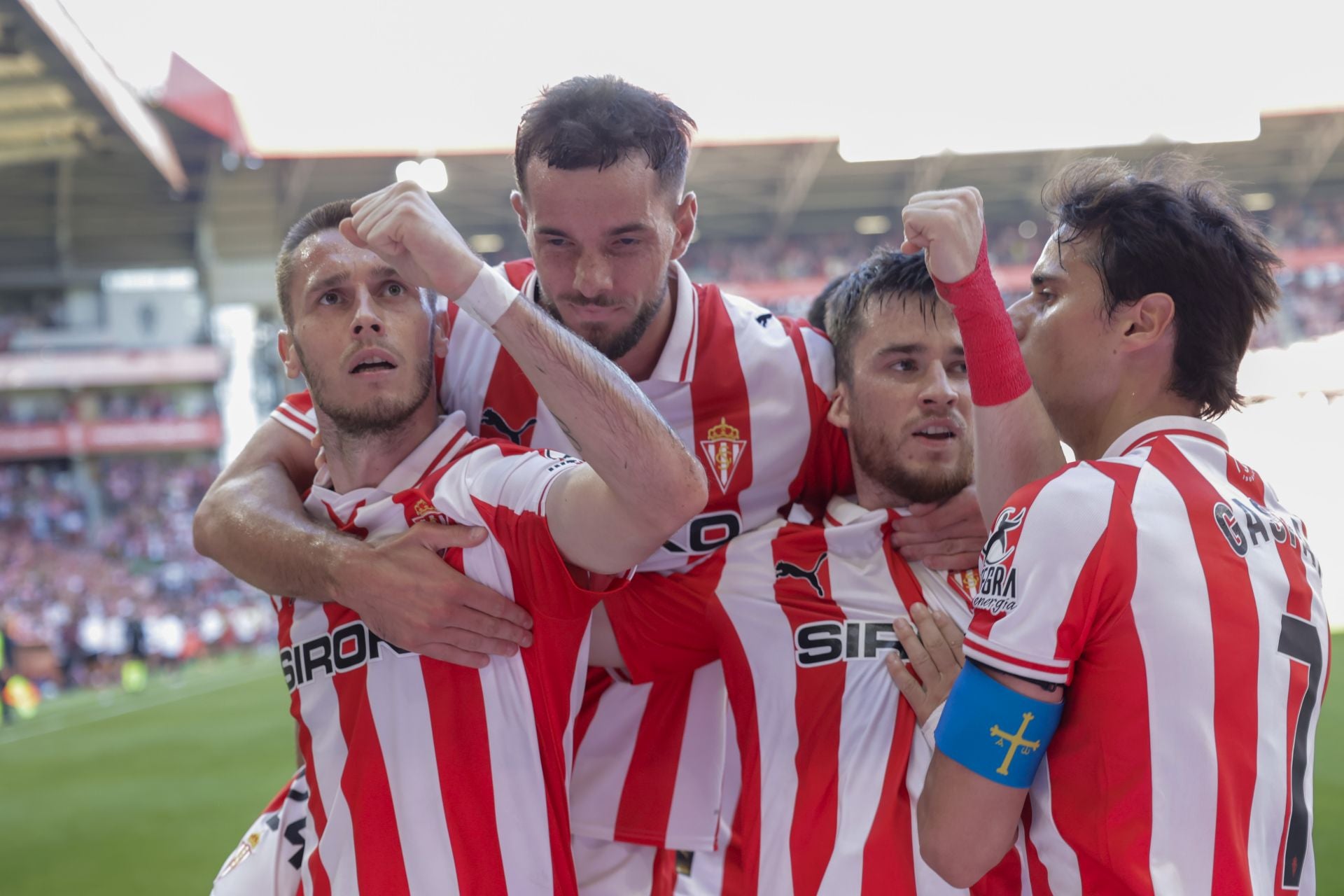 Las mejores imágenes del Sporting 2-1 Racing de Santander