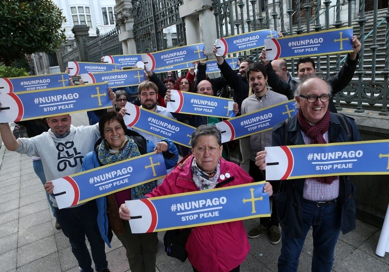 La segunda manifestación contra el Huerna ya tiene lema: 'Asturias entera rompe la barrera'
