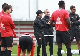 La resaca del Sporting de Gijón-Racing de Santander: así fue el entrenamiento el día después