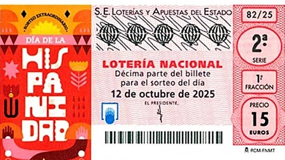 Lotería Nacional: el Sorteo Extraordinario del Día de la Hispanidad deja dos premios en Asturias