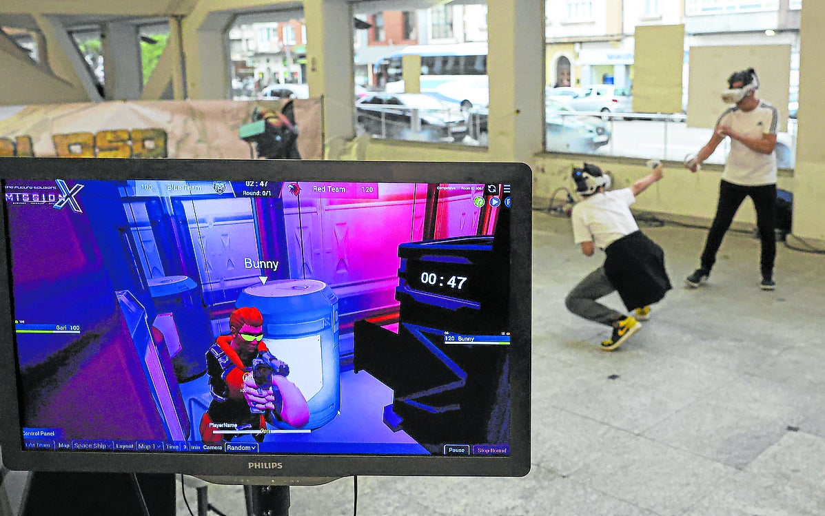 Un torneo de realidad virtual que tuvo lugar en la pasada edición de la feria.