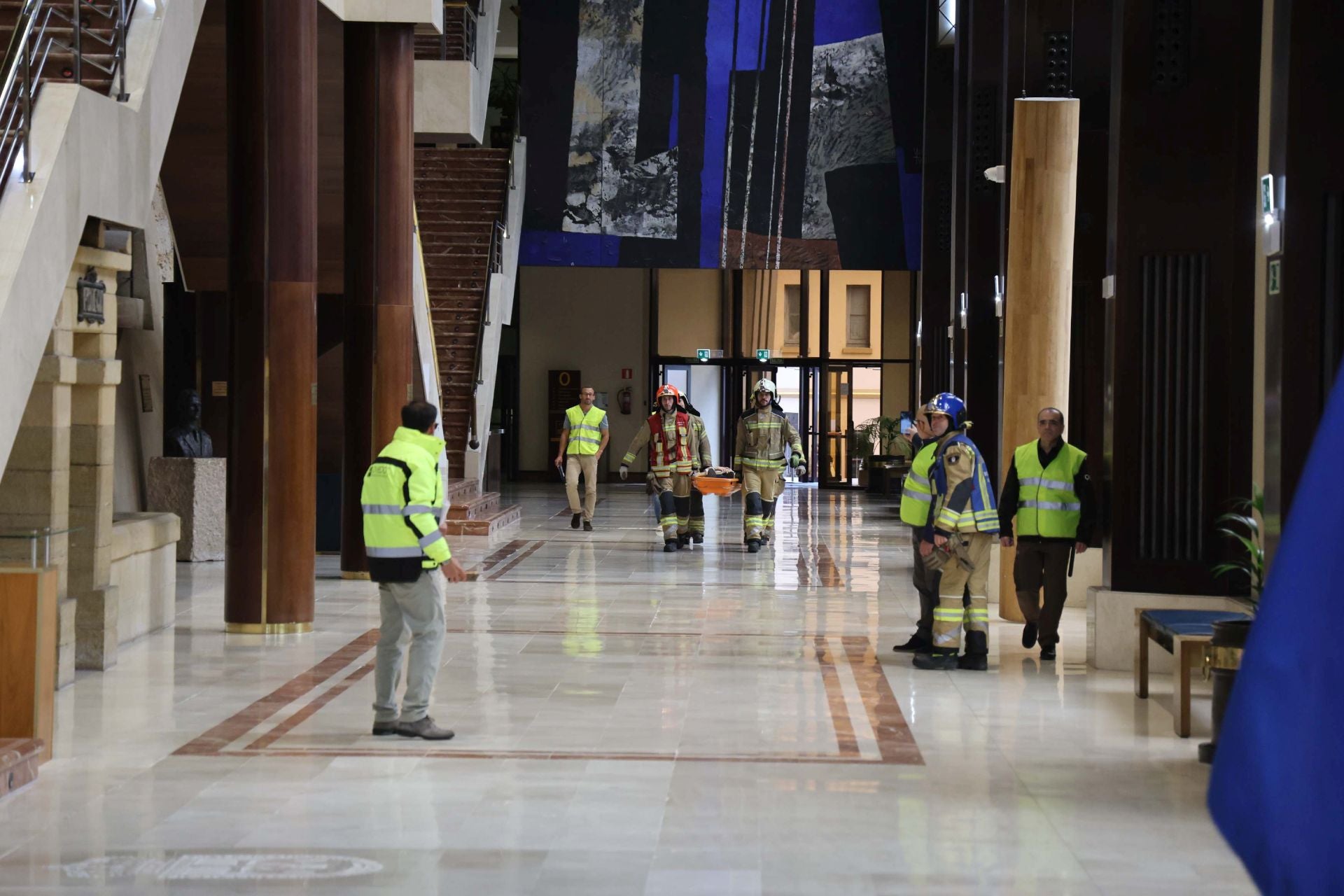 Desalojo en el Auditorio Príncipe Felipe de Oviedo por un simulacro de bomba