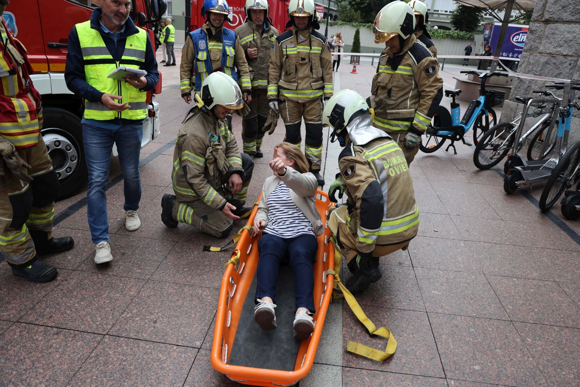 Desalojo en el Auditorio Príncipe Felipe de Oviedo por un simulacro de bomba