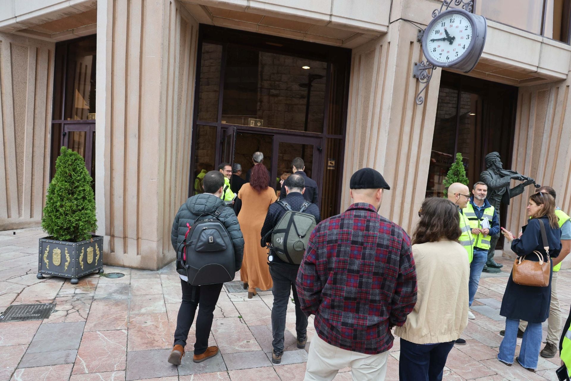 Desalojo en el Auditorio Príncipe Felipe de Oviedo por un simulacro de bomba