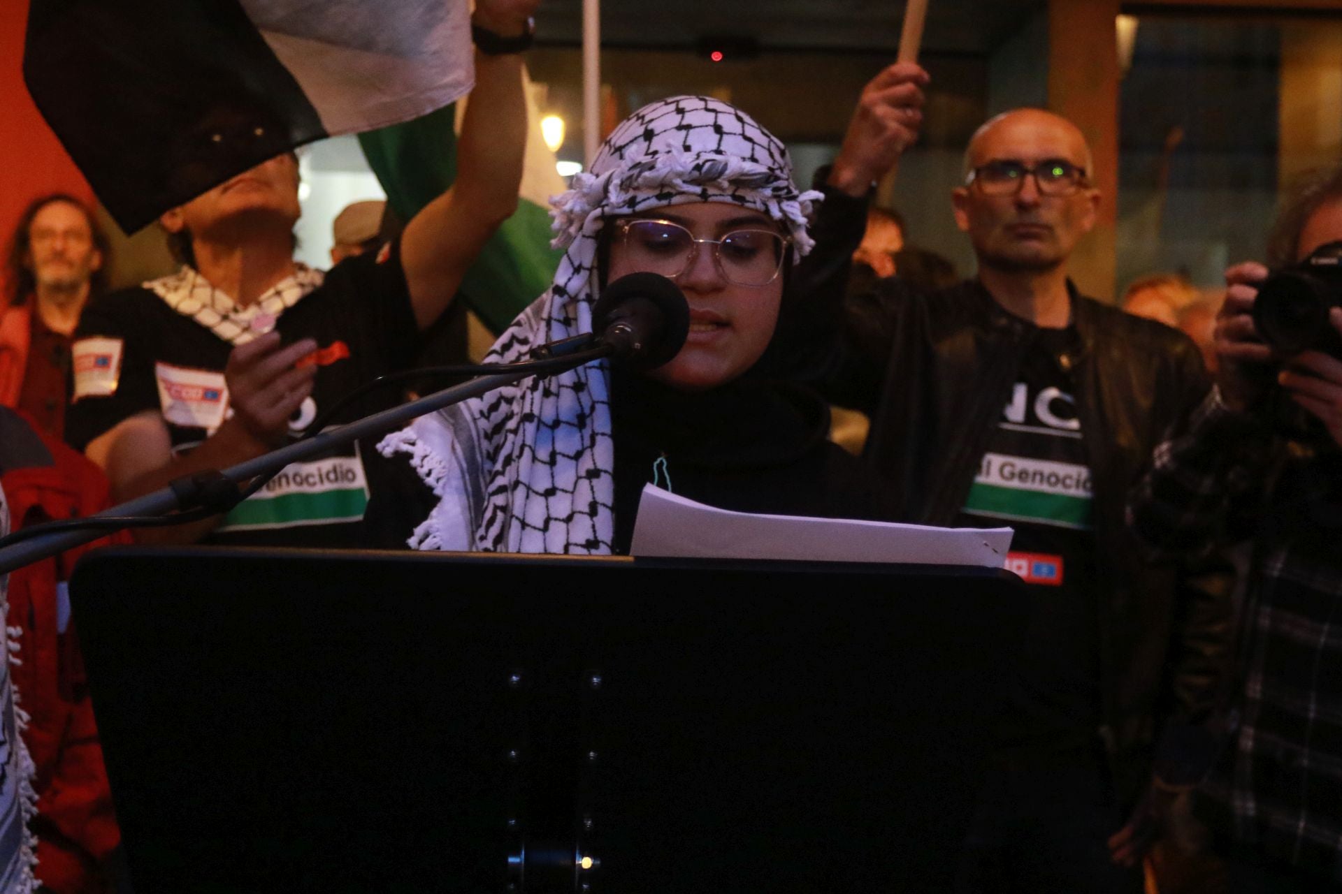 Manifestaciones en Asturias en defensa de Palestina