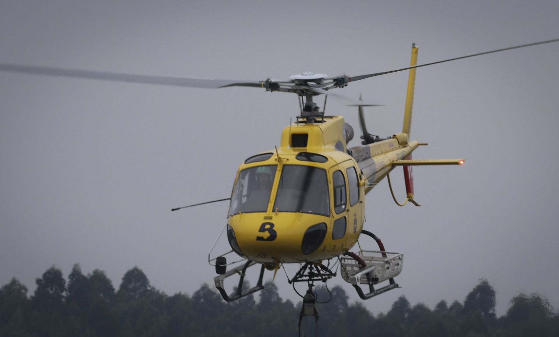 Incendio en el Monte Areo: el fuego arrasa varias hectáreas de vegetación