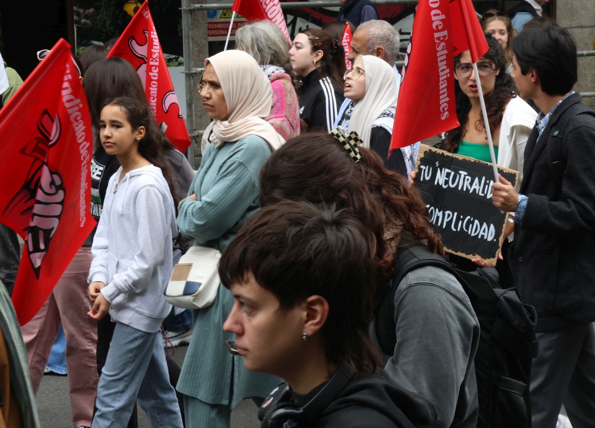 Manifestaciones en Asturias en defensa de Palestina