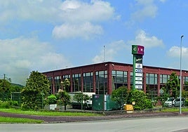 Instalaciones actuales de Industrias Cima, en el Polígono Industrial de Silvota, en Llanera.