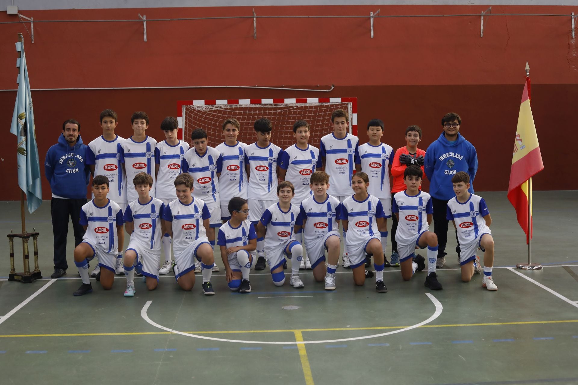 Estos son todos los equipos del colegio de La Inmaculada de Gijón