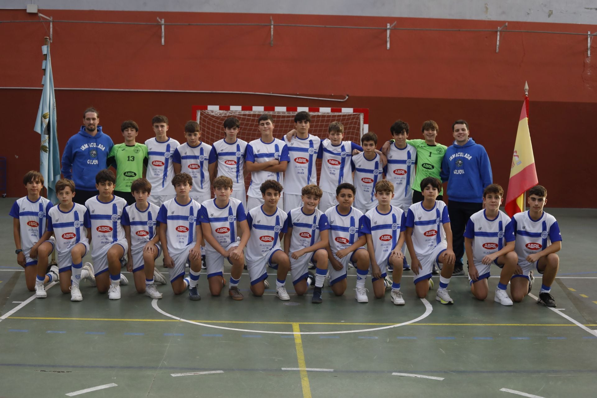 Estos son todos los equipos del colegio de La Inmaculada de Gijón