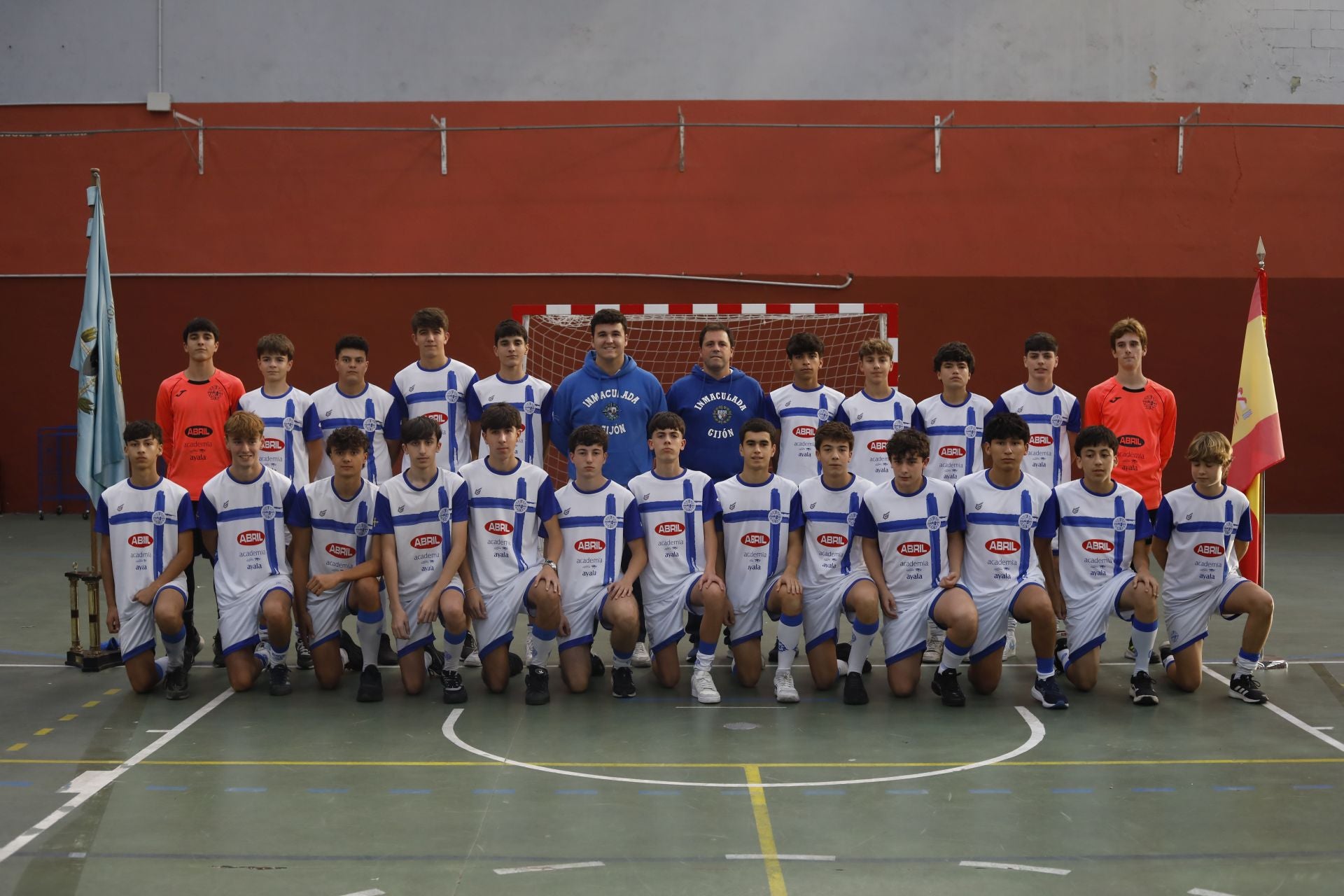 Estos son todos los equipos del colegio de La Inmaculada de Gijón