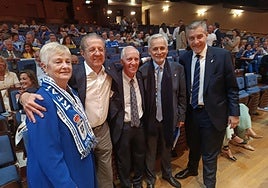 Foto de familia en el Auditorio.