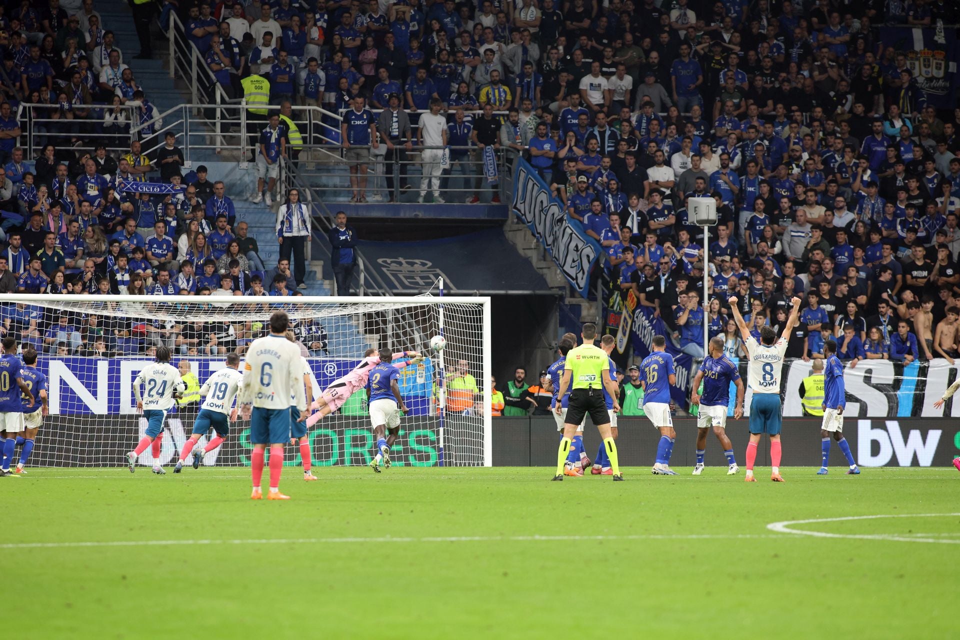 Las mejores imágenes del Real Oviedo 0 - 2 Espanyol