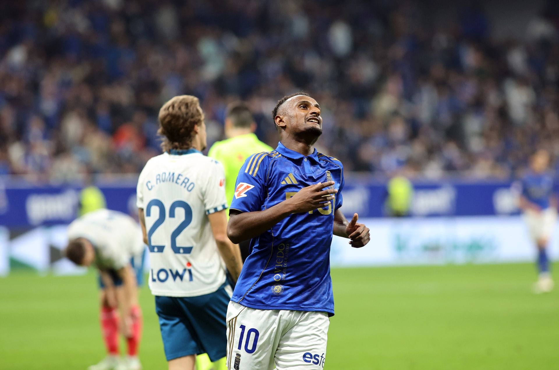 Las mejores imágenes del Real Oviedo 0 - 2 Espanyol