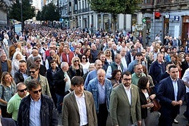 Segunda protesta por «un agravio histórico»: así ha sido la manifestación contra el peaje del Huerna