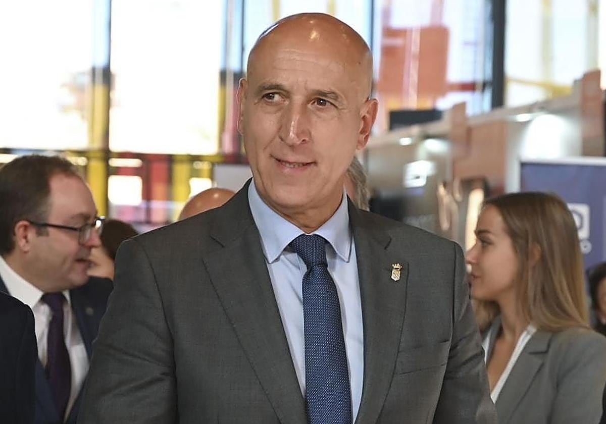 José Antonio Diez, alcalde de León.