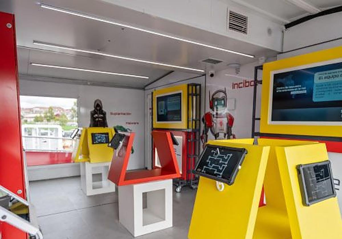 Zona de 'gamificación' de la Experiencia Roadshow, que llegará a El Molinón el 28 de octubre.